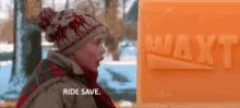 Happy Holidays Home Alone GIF - Happy Holidays Home Alone Drive Safe GIFs