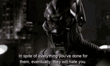 Green Goblin In Spite Of Everything Youve Done GIF - Green Goblin In Spite Of Everything Youve Done They Will Hate You GIFs