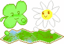 compost clover flower map friends