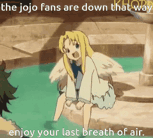 jojo fans that way die