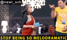 Sarabhai Vs Sarabhai Stop Being So Melodramatic Rosesh GIF