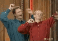 Dance Party GIF - Whose Line Is It Anyway Colin Mochrie Ryan Stiles GIFs