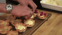 Raspberry Tarts GIF - Raspberry Tarts Fruit GIFs