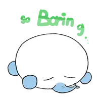 a drawing of an elephant with the words so boring written above it
