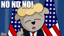Trump No GIF - Trump No Sheep GIFs