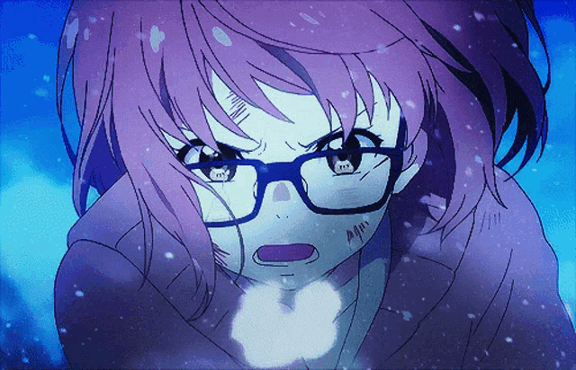 Kuriyama Mirai (Kyoukai no Kanata) : r/anime