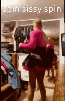 Pink Sissy GIF - Pink Sissy Spin GIFs