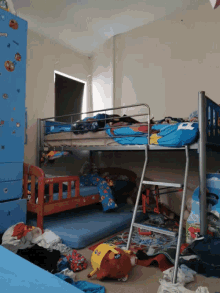 Room Messy GIF - Room Messy Double Deck GIFs