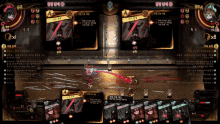 a screenshot of a video game with the number 4 on the left side