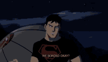 We Bonded Okay Superboy GIF - We Bonded Okay Superboy Young Justice GIFs