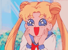 Sailormoon Usagi GIF - Sailormoon Usagi Wow GIFs
