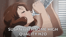 Anime Water Glass Anime Water Drink GIF - Anime Water Glass Anime Water Drink Anime Drink GIFs