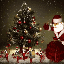 Dance Merry Christmas GIF - Dance Merry Christmas Santa GIFs