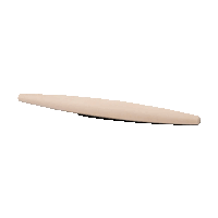 a very long piece of wood that looks like a pencil on a white background