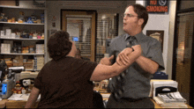 The Office Hit GIF - The Office Hit Punch GIFs