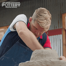 Making Pots Thomas Haskell GIF - Making Pots Thomas Haskell The Great Canadian Pottery Throw Down GIFs