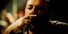 Smoking Tony GIF - Sopranos Tony Smoke GIFs