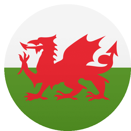 Wales Flags Sticker - Wales Flags Joypixels Stickers