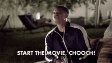Start The Movie Hurry Up GIF - Start The Movie Hurry Up Press Play GIFs