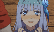 Mabel Rayveil Anime Blush Happy GIF - Mabel Rayveil Anime Blush Happy Anime Happy Blushing GIFs