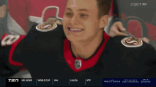 Ottawa Senators Tim Stutzle GIF - Ottawa Senators Tim Stutzle Brady Tkachuk GIFs
