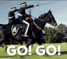 Gogo Riding Horse GIF - Gogo Riding Horse War Horse GIFs
