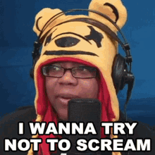 I Wanna Try Not To Scream Aychristenegames GIF - I Wanna Try Not To Scream Aychristenegames Ill Try To Keep Quiet GIFs
