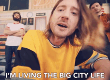 im living the big city life thumbs up way of life music video alternative rock band