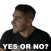 Yes Or No Rudy Ayoub Sticker - Yes Or No Rudy Ayoub Whether Or Not Stickers