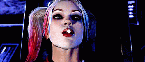 Harley gif. Pudding Харли Квинн. Харли Квинн 18 гиф. Харли Квинн облизывается.