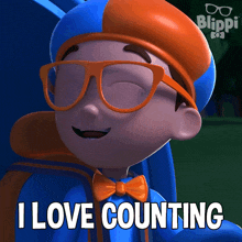 I Love Counting Blippi GIF - I Love Counting Blippi Blippi Wonders - Educational Cartoons For Kids GIFs