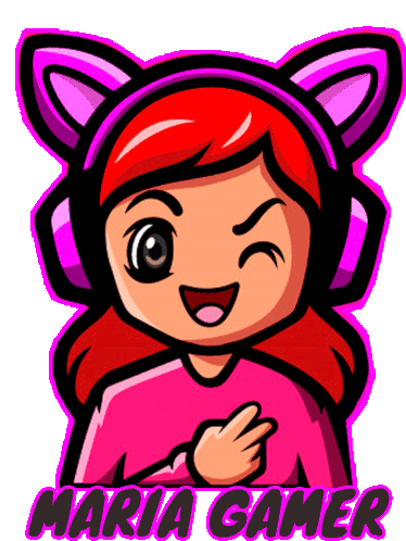 Maria Gamer Maria Sticker - Maria Gamer Maria Peace Out Stickers