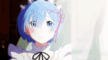 Rem Rezero GIF - Rem Rezero Qxwaii GIFs