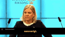 Magdalena Andersson Socialdemokraterna GIF - Magdalena Andersson Socialdemokraterna Sosse GIFs