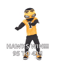 Herky Herky The Hawkeye GIF - Herky Herky The Hawkeye Hawkeyes GIFs