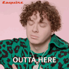Outta Here Jack Harlow GIF - Outta Here Jack Harlow Esquire GIFs