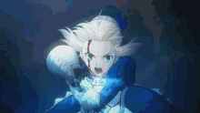 Fate Stay Night Unlimited Blade Works GIF - Fate Stay Night Unlimited Blade Works Excalibur GIFs