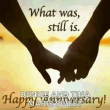Happy Anniversary Hold Hands GIF