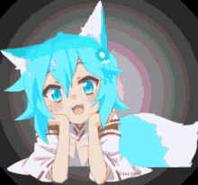 transparent anime  I made my first transparent gif  Have a cute