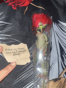 a note that says mahal na mahal kita by i 'll love you always