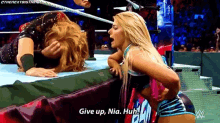 Alexa Bliss Youre A Bully GIF - Alexa Bliss Youre A Bully Give Up GIFs