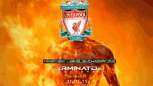 Liverpool Football Club Premier League Champions GIF - Liverpool Football Club Premier League Champions Fire GIFs