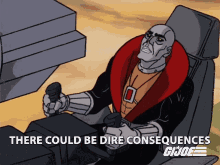 There Could Be Dire Consequences Destro GIF - There Could Be Dire Consequences Destro Gi Joe A Real American Hero GIFs
