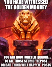 Golden Monkey GIF