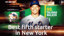 Taijuan Walker Mets GIF - Taijuan Walker Mets Yankees GIFs
