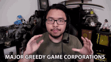 Major Greedy Game Corporations Big Greedy Game Companies GIF