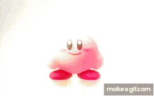 Kirby Point Gun GIF - Kirby Point Gun Transform GIFs