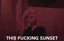 This Fucking Sunset Sunset GIF - This Fucking Sunset Sunset Singing GIFs