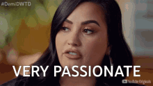Very Passionate Demi Lovato GIF