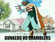 Gunkers Shamblers GIF - Gunkers Shamblers Gunkers Vs Shamblers GIFs
